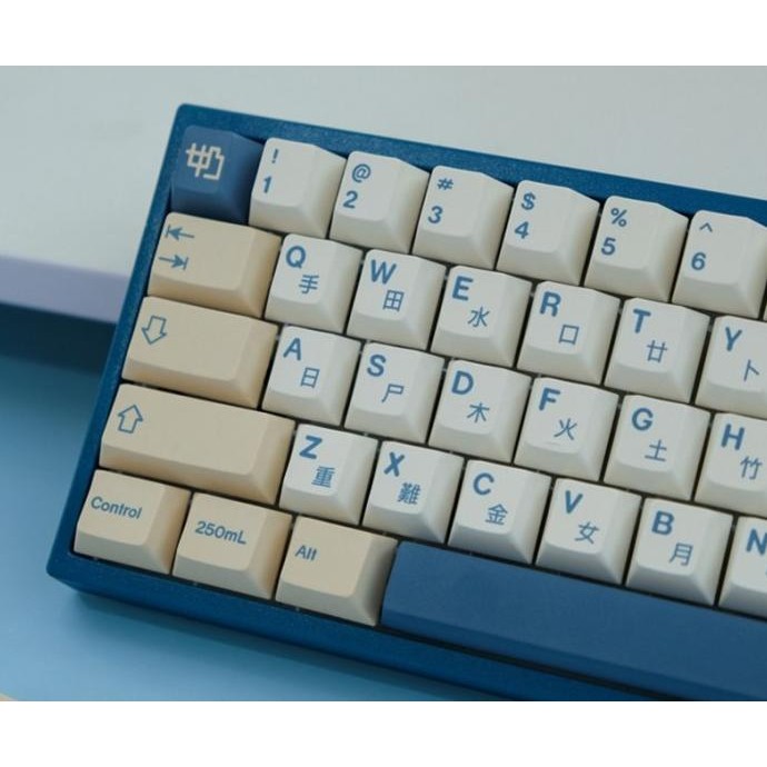 Jual PBT Dujing Cherry Profile Keycaps GMK Soyamilk Replica | Shopee ...