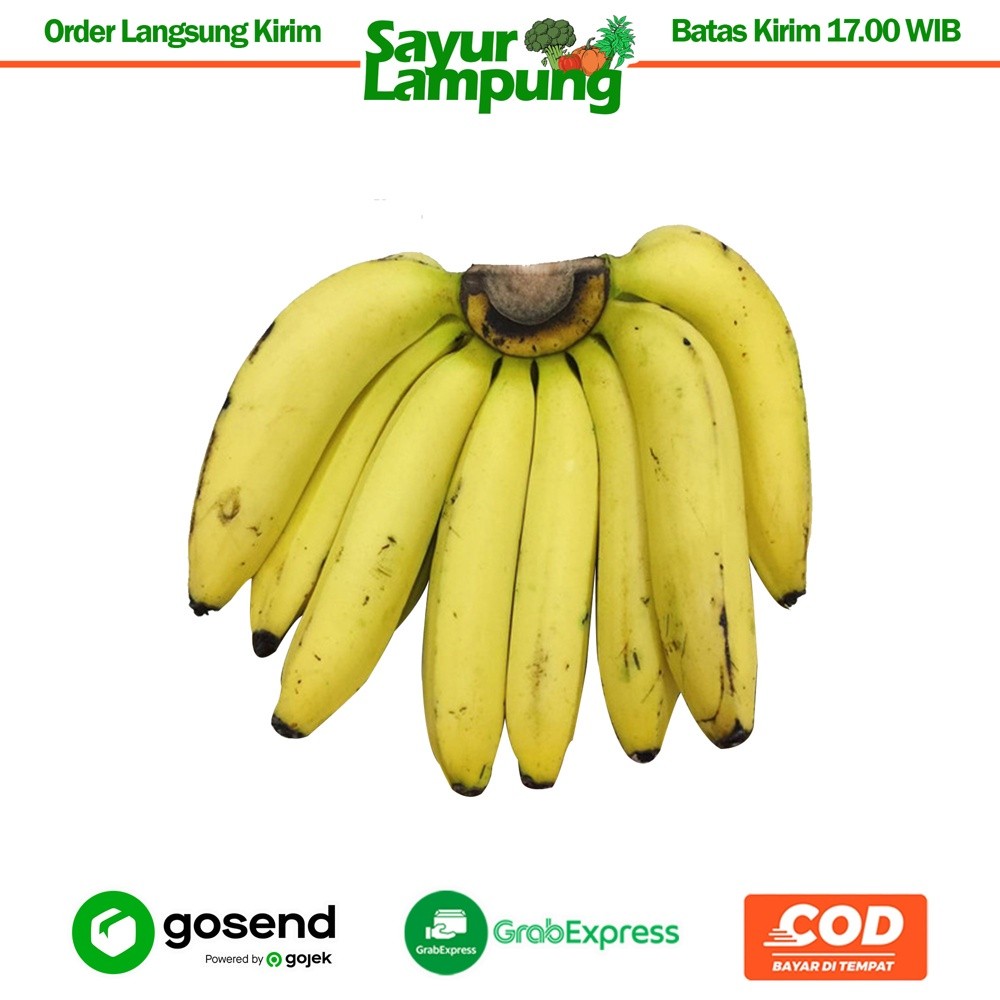 Jual Pisang Ambon 1 Sisir - Sayur Lampung | Shopee Indonesia