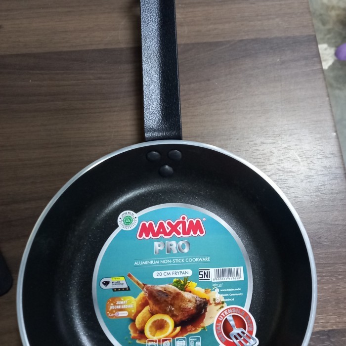 Jual TERBARU Fry Pan Maxim Pro Aluminium Non stick cookware | Shopee ...