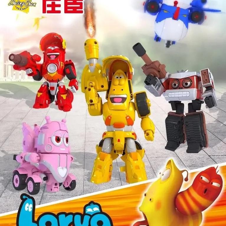 Jual korea larva transformation toys action figures vehile deformation ...