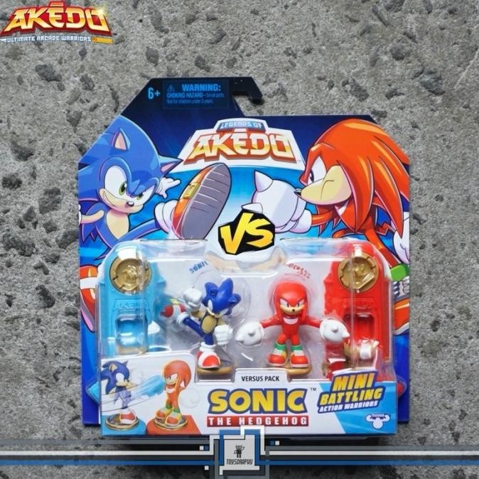 Jual Akedo Sonic The Hedgehog Versus Pack Vs Mini Battling Warriors ...