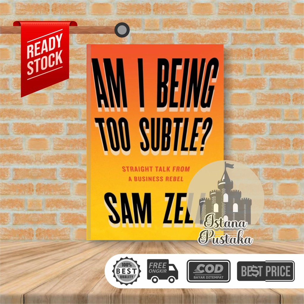 Jual Am I Being too Subtle? by Sam Zell (English) | Shopee Indonesia