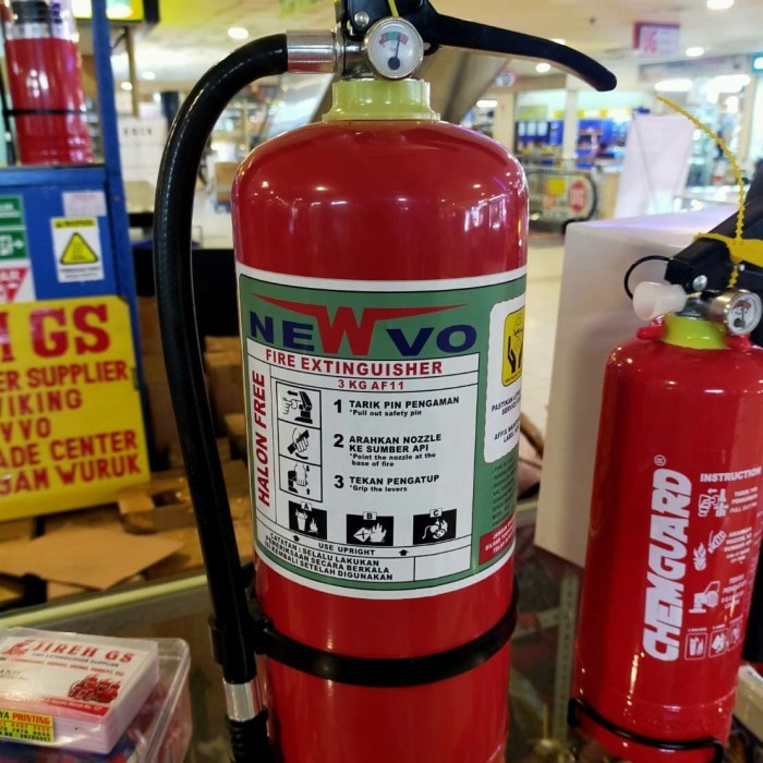 Jual Jual Apar Halon Free Aff 11 Newvo 3 Kg | Shopee Indonesia