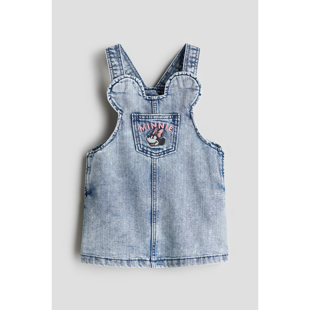 Jual H&M Anak Perempuan Denim dungaree dress 1239499_1 | Shopee Indonesia