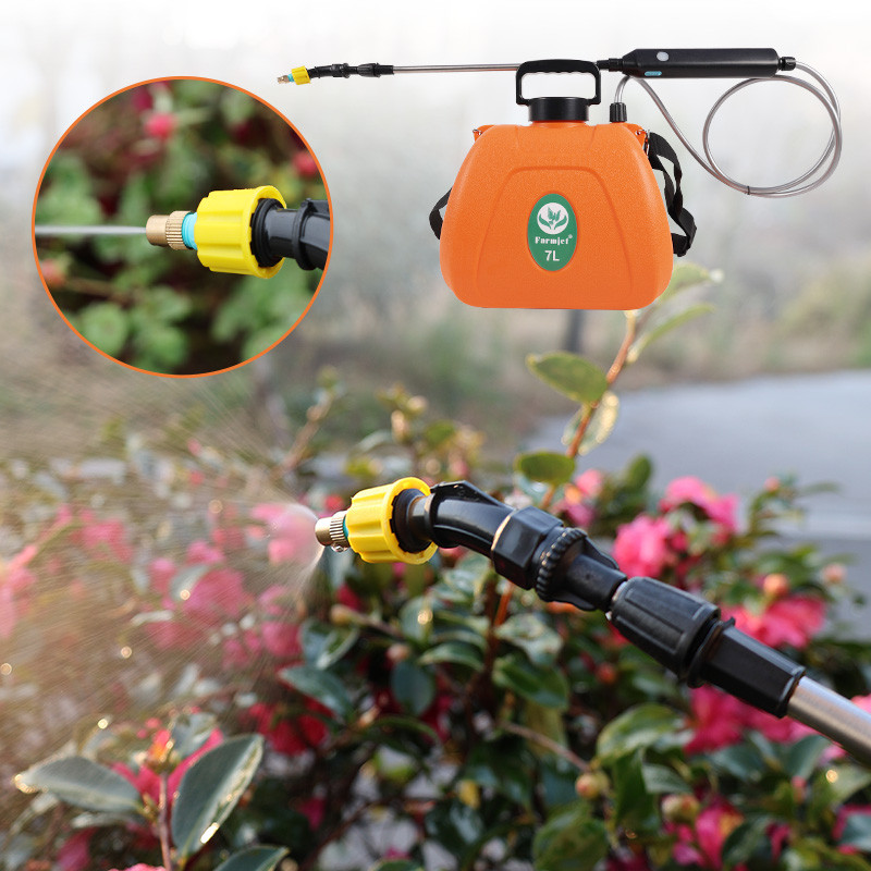 Jual Farmjet Alat Semprot Cuci Mobil Shoulder Semprotan Rumput Elektrik ...