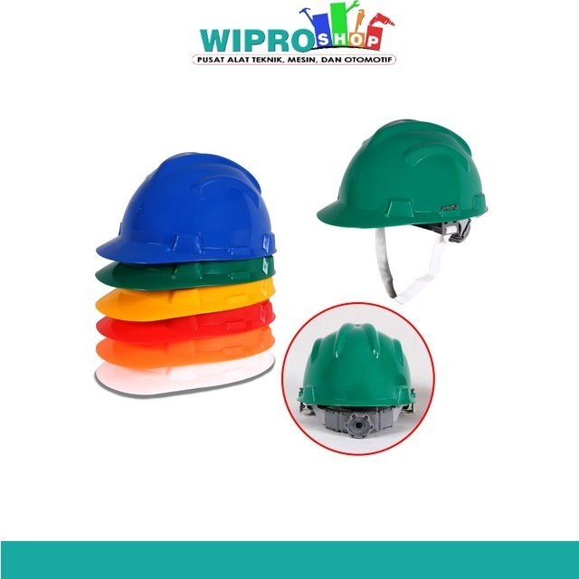 Jual Wipro Topi Proyek M/Putar (SNI) Kuning Biru Putih Merah Orange ...