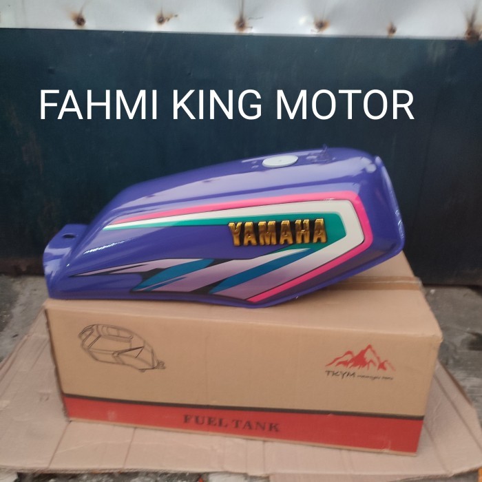 Jual Tangki Tengki Rx King Ungu Sesuai Poto Ini Gres Baru Udah Pernis ...