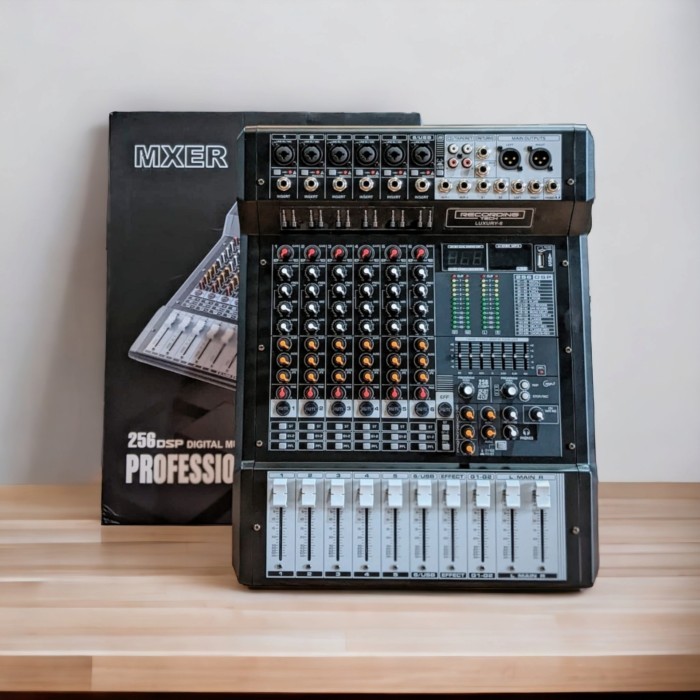 Jual Recording Tech Rt Luxury 6 Luxury6 Usb Audio Mixer 6 Channel Mic ...