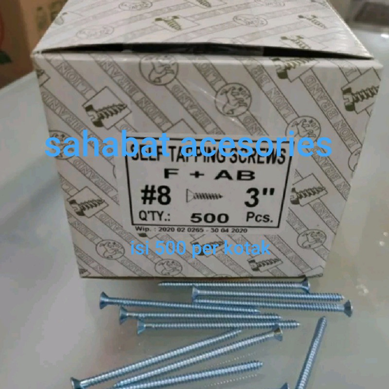 Jual Tapping Fab 8x3 | Shopee Indonesia