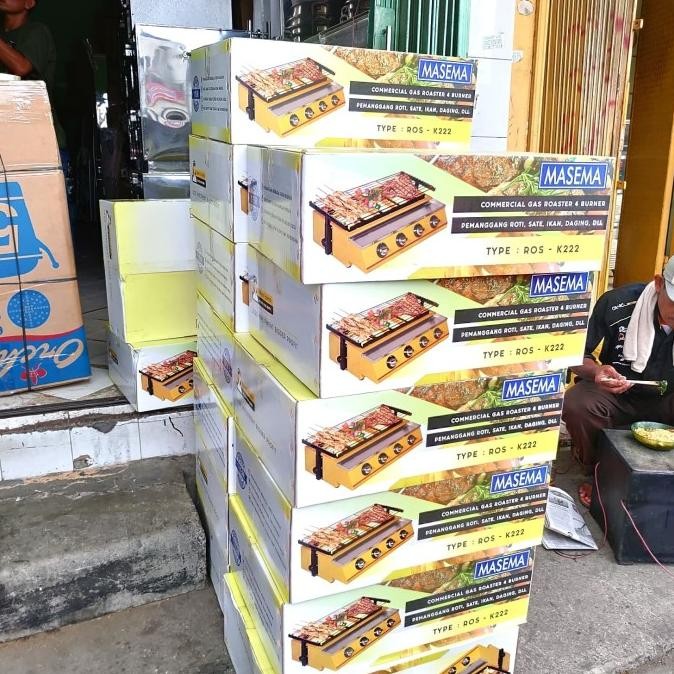 Jual BAKARAN GAS / BAKARAN SOSIS 4 TUNGKU VIA GOJEK Shopee Indonesia