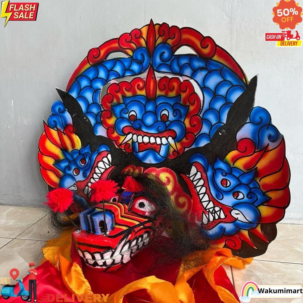 Jual T Promo Sale Mainan Tradisional Barongan Telon|Barongan Devil ...