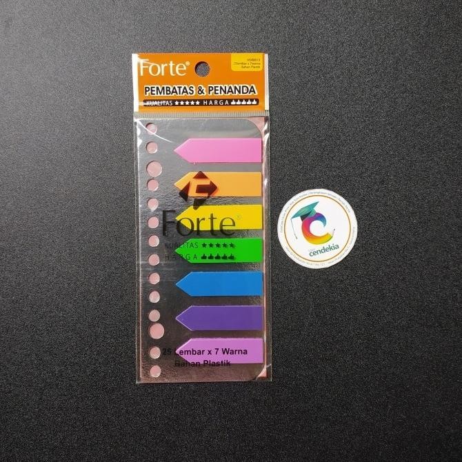 Jual #@#@#@#@] Sticky Note Panah FORTE Pembatas buku Panah FORTE 7 ...