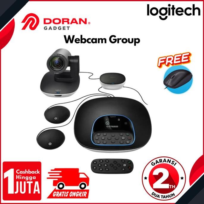 Jual Logitech Group Video Conference Budling Mic Garansi Resmi Original ...