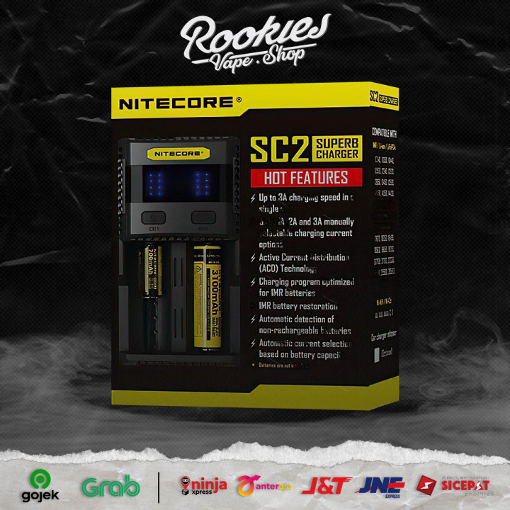 Caricabatterie Nitecore SC4 Universale Ultrarapido - Foto 10