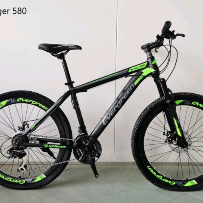 Jual Sepeda MTB 26 inch EVERGREEN RANGER 580 sepeda mtb murah | Shopee ...