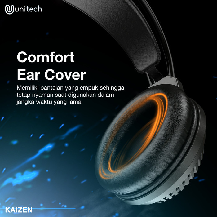 Jual Led Rgb Unitech Over-Ear Headset + Mic | Shopee Indonesia
