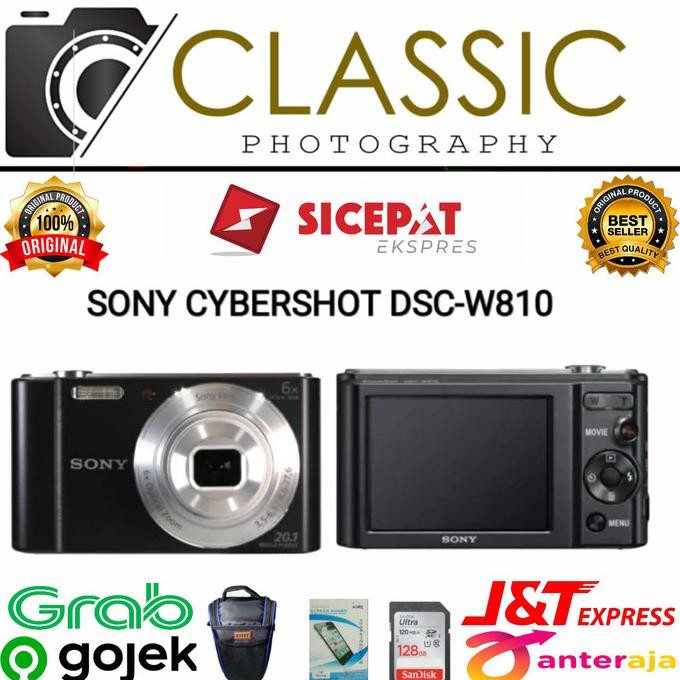 Fotocamera Digitale Sony Cybershot DSC-W810 &ndash; 20MP, Compatta, Usata In Ottime Condizioni
