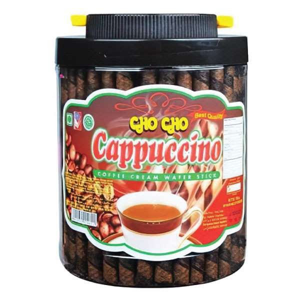 Jual CHO CHO WAFER STICK CAPPUCINO TOP 500 GR | Shopee Indonesia