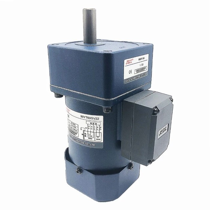 Jual 60W JSCC AC GEAR MOTOR 90YT60GV22 90GF5H 90GF5H 220V SINGLE-PHASE ...