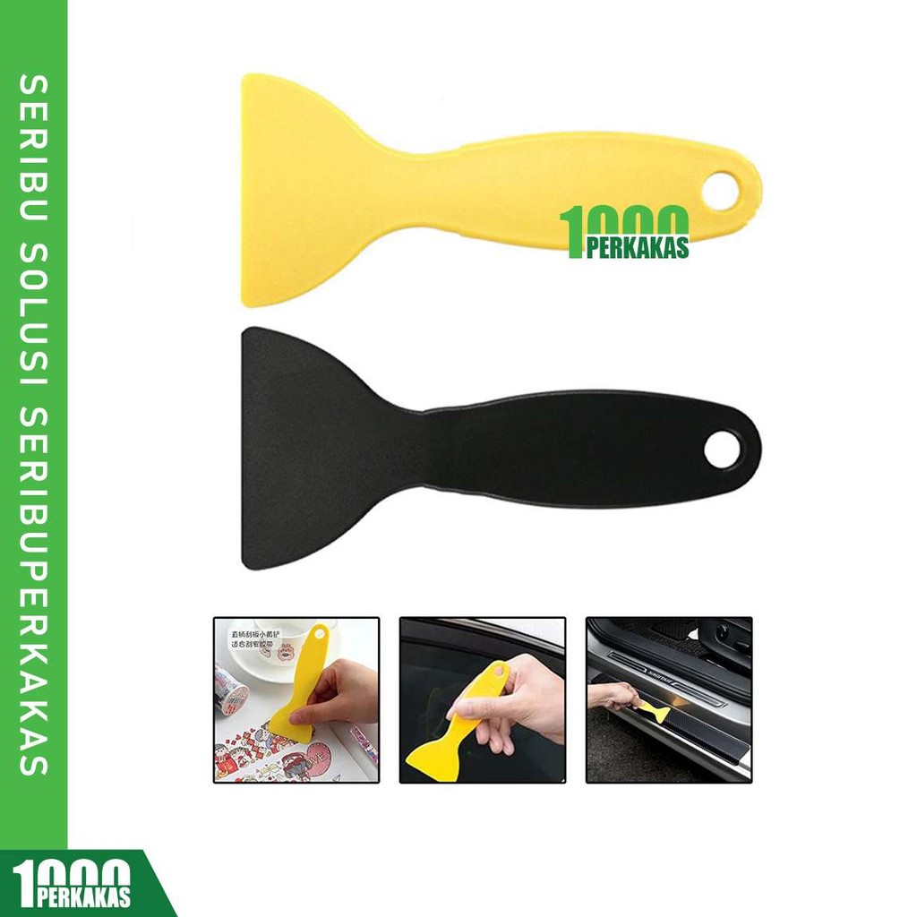 Jual 1P Alat Scraper Pasang Stiker / Scaper Kape B Rakel Kaca Film Lem ...