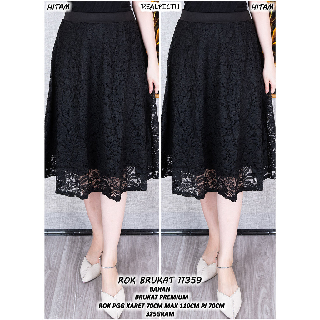 Jual REKOMENDASI ROK HITAM MURAH KUALITAS TINGGI (READY STOK) | Shopee ...