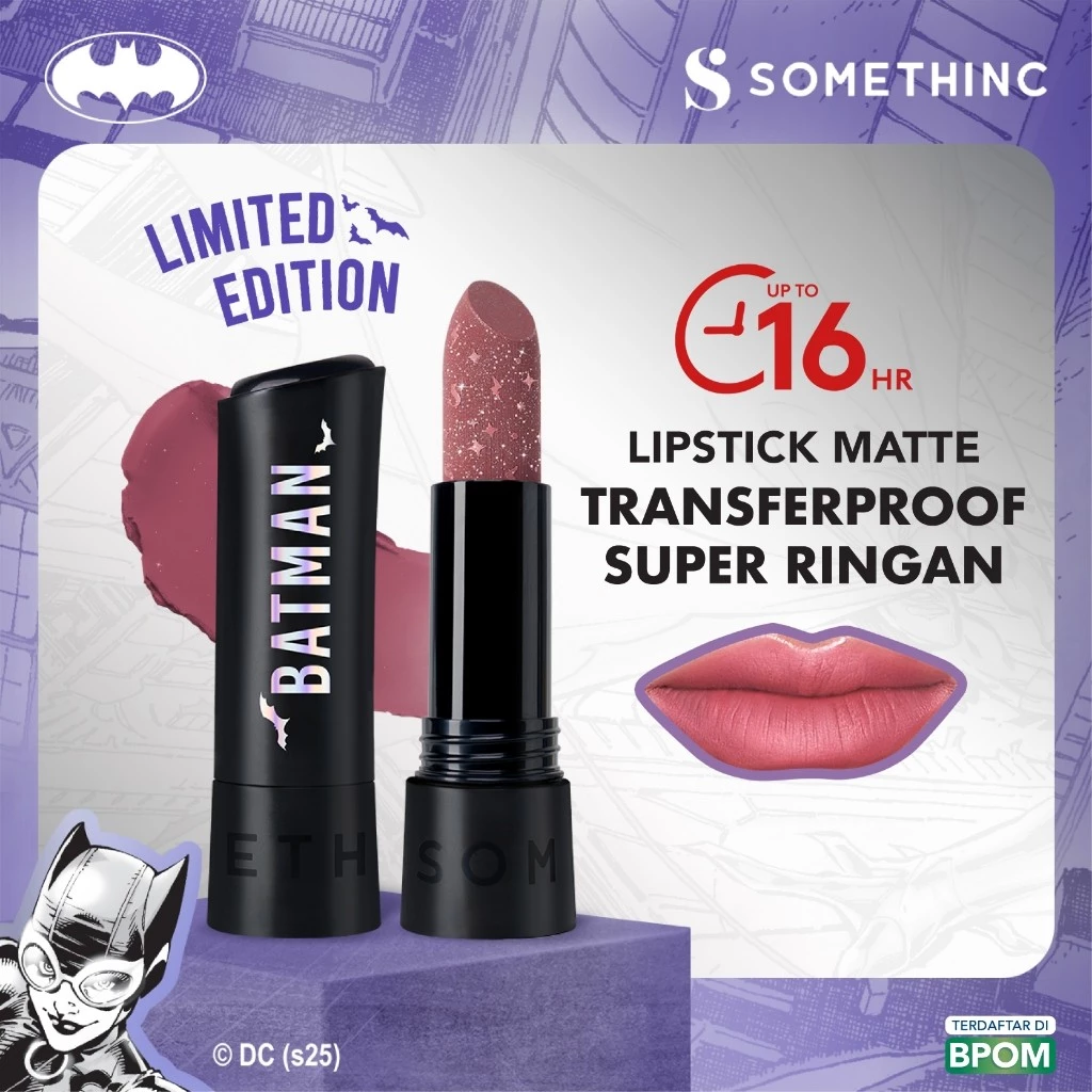 SOMETHINC Checkmatte Lipstick Transferproof dan Tahan Lama - Lipstick Batang