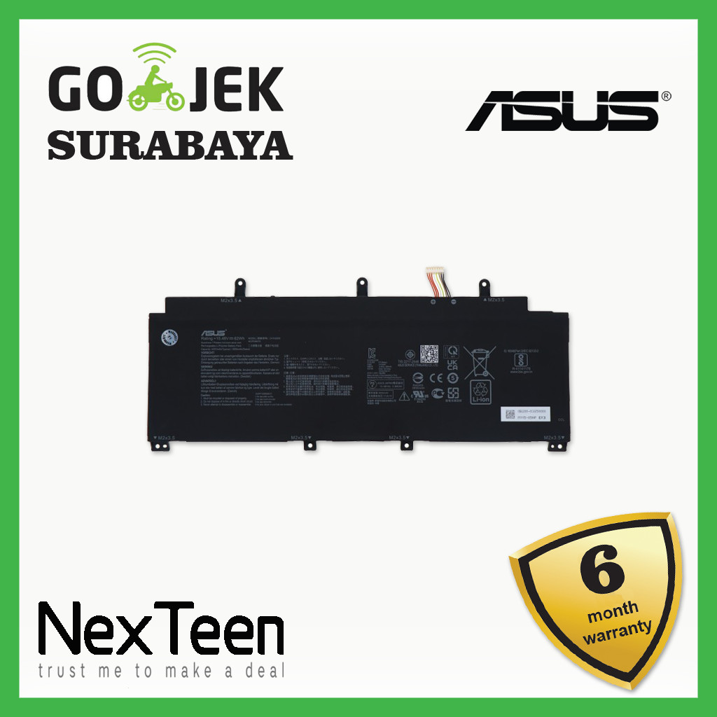 Original Asus Akku 62Wh – Passend Für ROG Flow X13 Und Viele GV301 Modelle