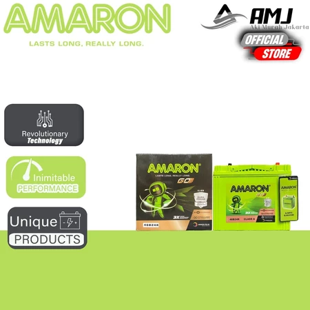 Amaron GO Aki Mobil Toyota Avanza 46B24R / NS60 - 45Ah Aki Kering