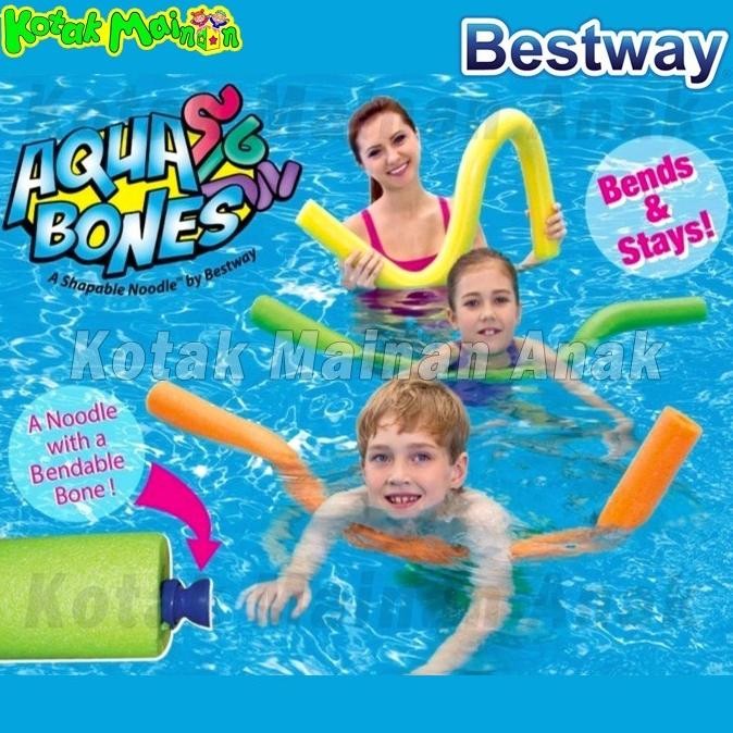 Jual Aqua Bones Pool Noodle Float Bestway Stick Pelampung Panjang ...