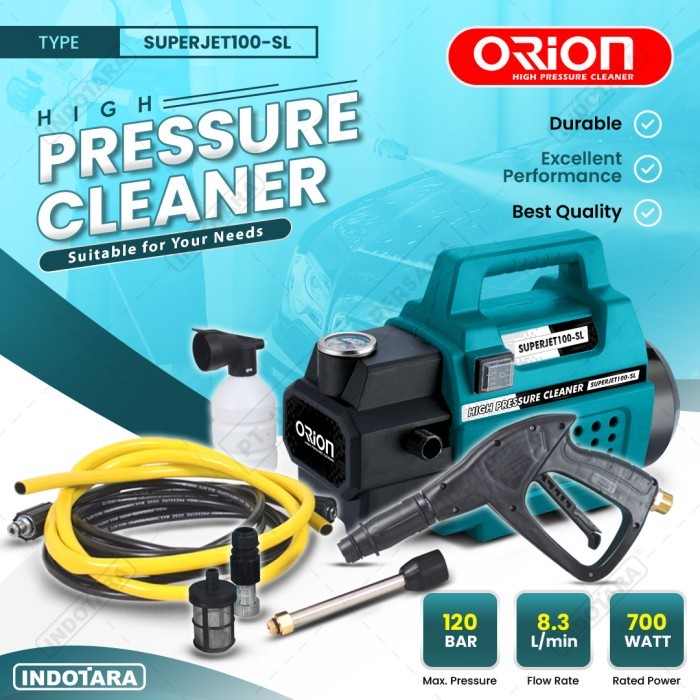 Jual Alat Steam Cuci Motor Mobil Jet Cleaner Orion Superjet Sl Silent Shopee Indonesia