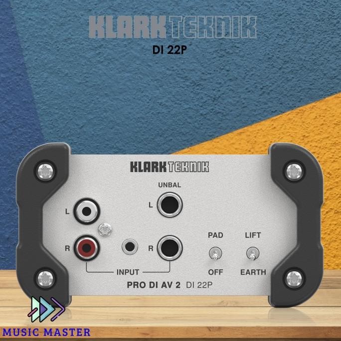 Jual Jual! Klark Teknik Di22P Passive Stereo Di Box With Midas ...