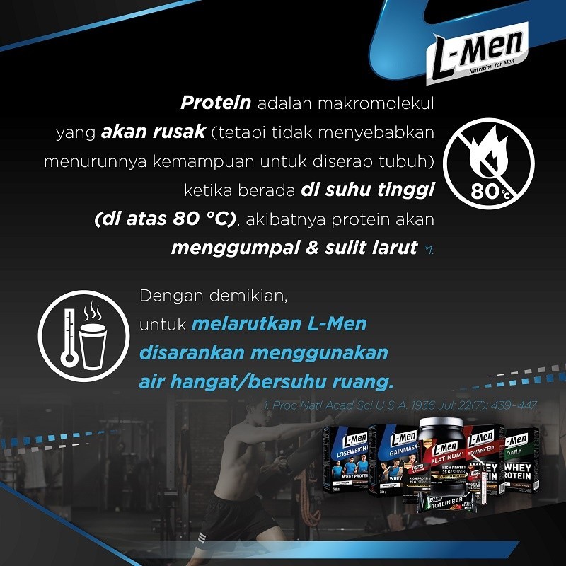 Jual L-Men Hi Protein 2 GO UHT Chocolate 200ml x 3 pcs | Shopee Indonesia