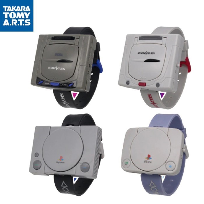 Jual [TAKARA TOMY] Watch Limited Edition PS1 Sega Saturn #gacha ...