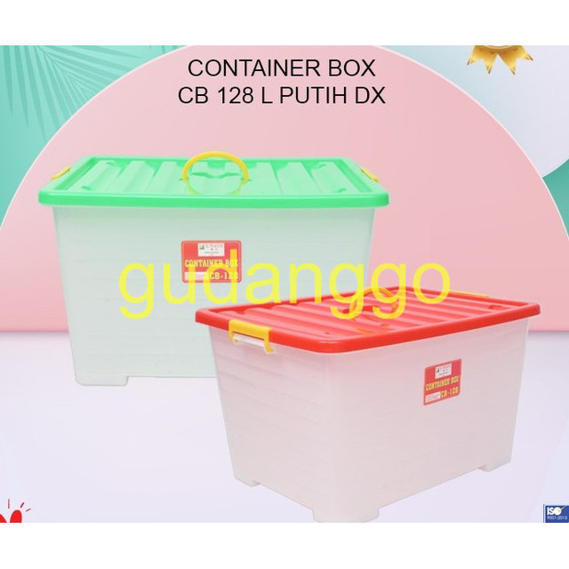 Jual Container Box Plastik CB 128 Liter Kotak Penyimpanan Serbaguna ...