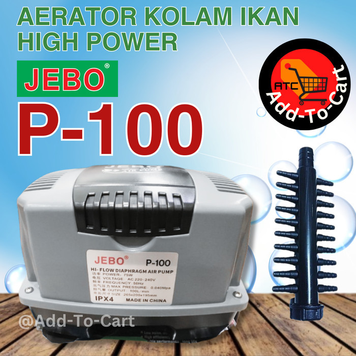 Jual Evannew Jebo P Pompa Udara Aerator Air Pump Blower Aquarium