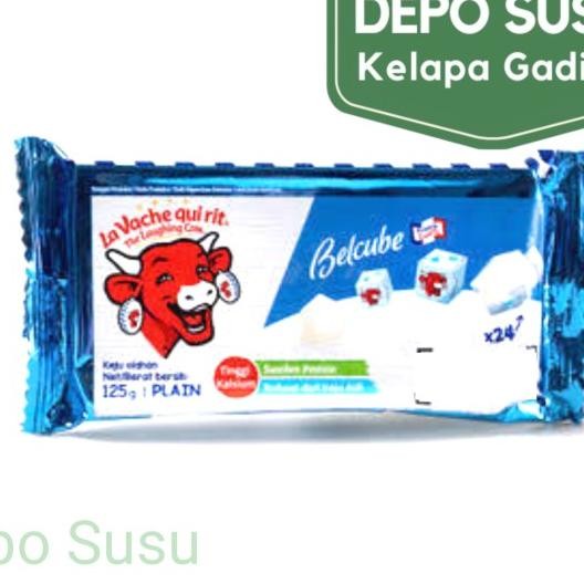 Jual Keju Belcube Cheese Spread 125 Gr | Laughing Cow Bellcube Mpasi ...