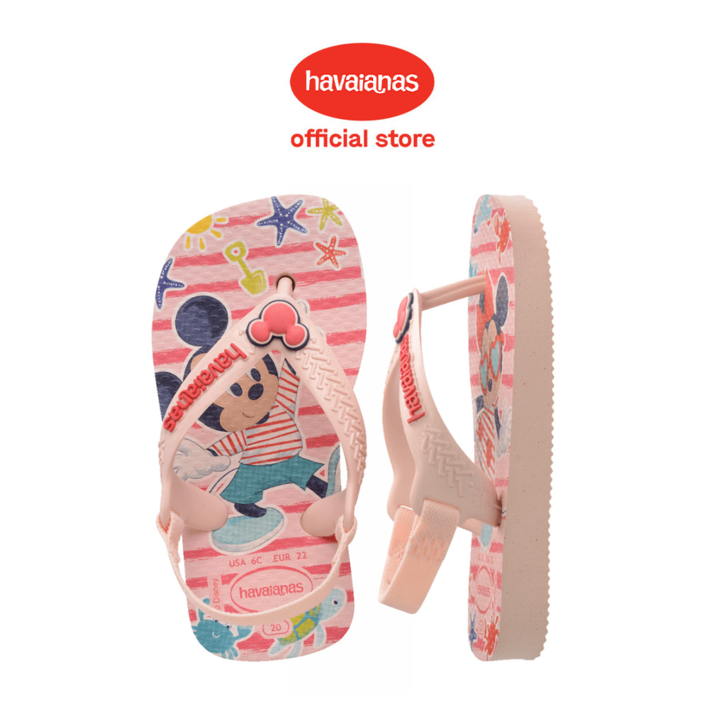 Jual Havaianas 9994 Baby Disney Classics II Pink/Red - Sandal Anak ...