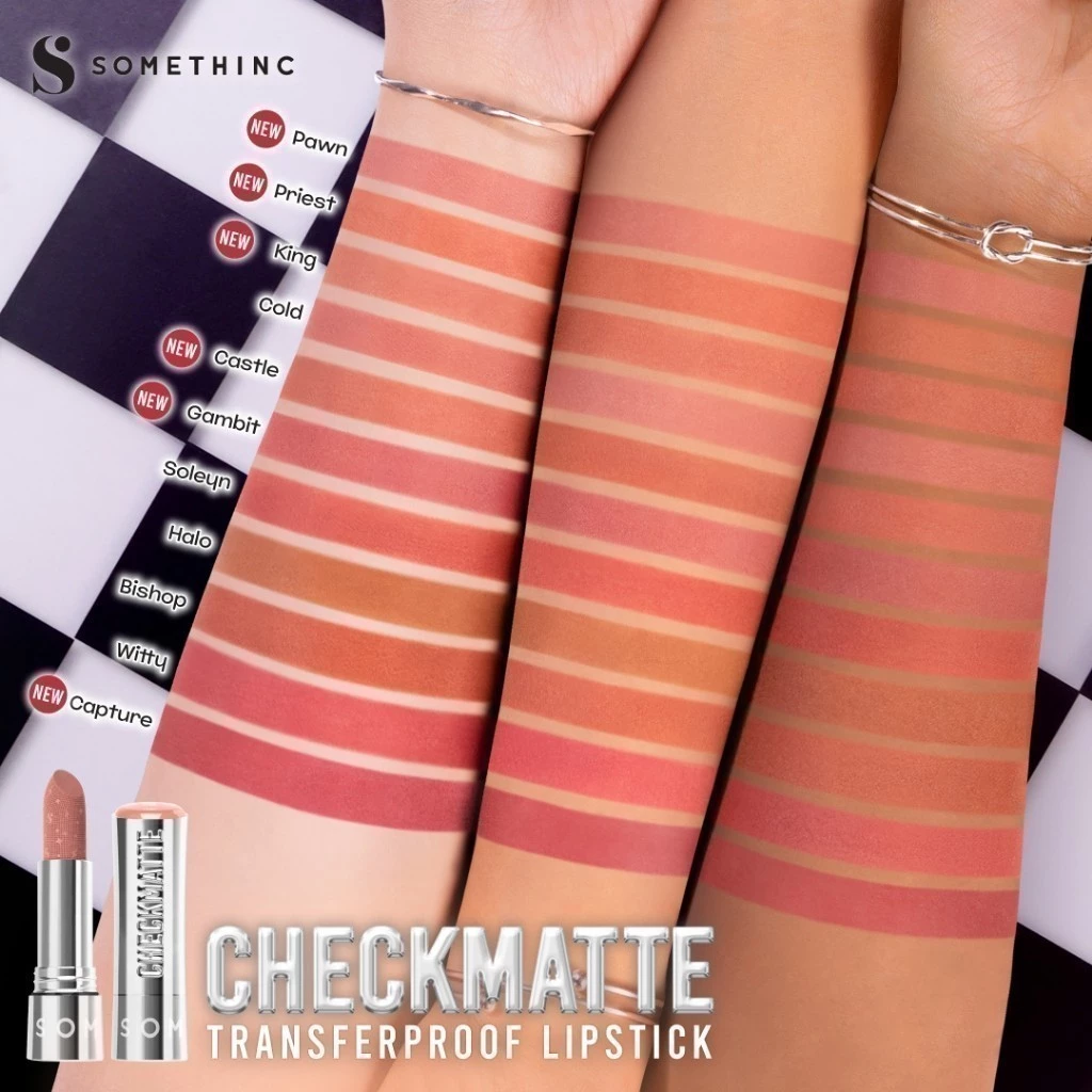 SOMETHINC Checkmatte Lipstick Transferproof dan Tahan Lama - Lipstick Batang
