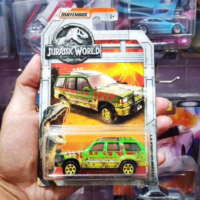 Jual Matchbox 93 Ford Explorer #4 Jurassic World Park | Shopee Indonesia