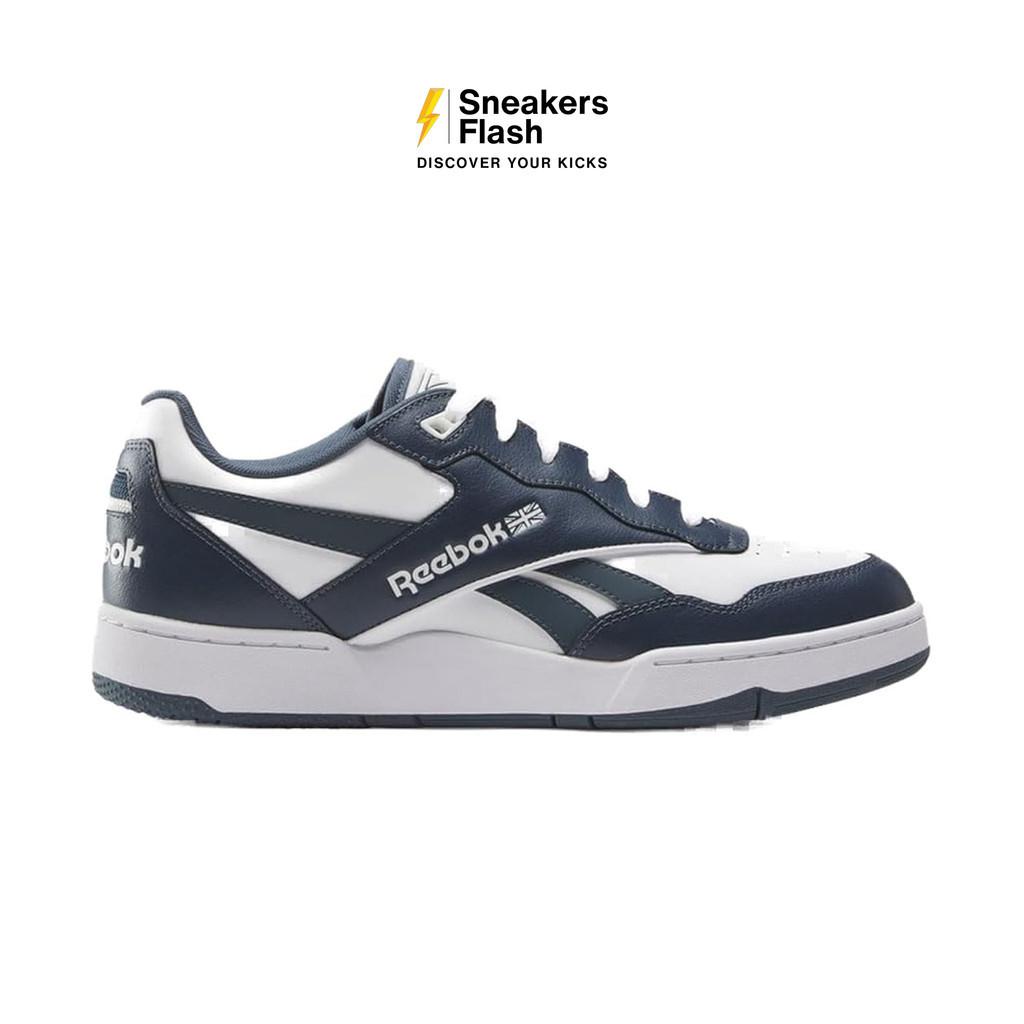 Jual REEBOK Bb 4000 Ii Low White Navy Sepatu Sneakers Pria