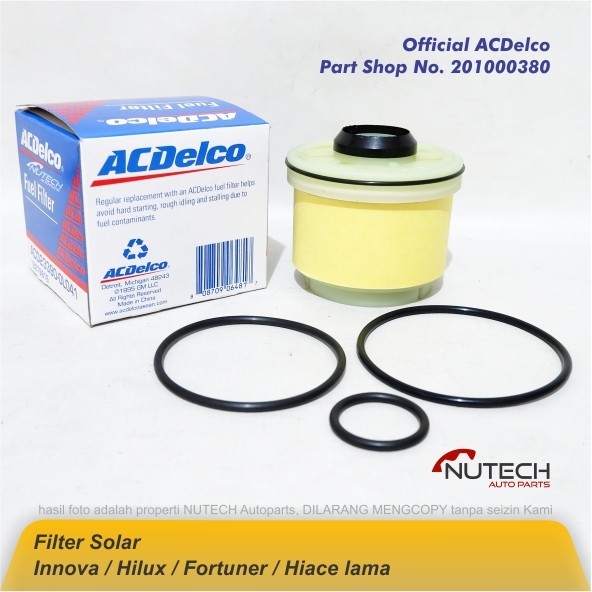Jual Fuel Filter Saringan Solar Innova, Hilux, Fortuner, Hiace lama ...