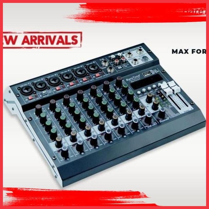 Jual (SOU) MIXER AUDIO BARETONE MAX FORCE 8 - PROFESSIONAL MIXER 8 ...