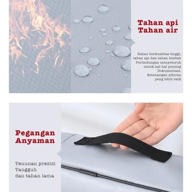 Jual TAS PENYIMPANAN DOKUMEN ANTI AIR TAHAN API BAHAN KAIN SERAT KACA ...