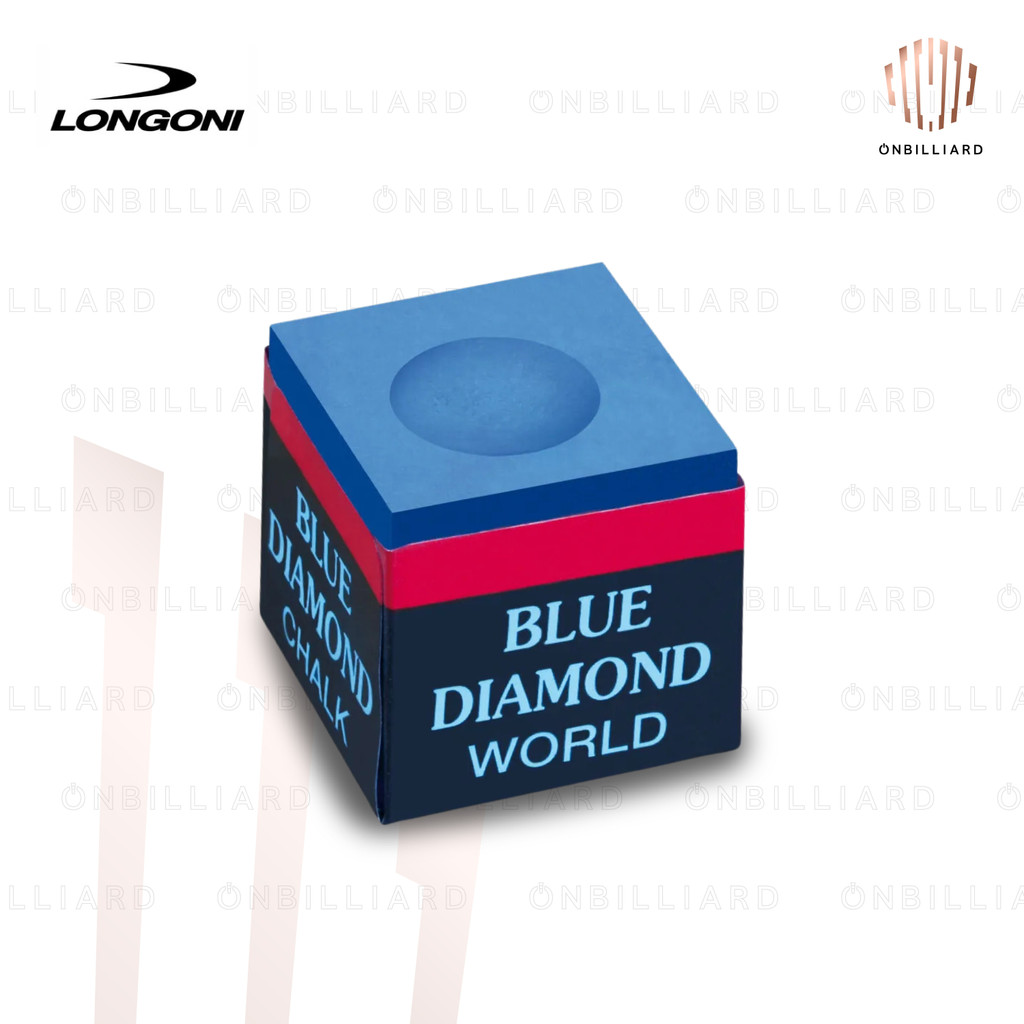 Jual Blue Diamond Longoni Chalk Kapur Cuk Stick Billiard Biliar ...