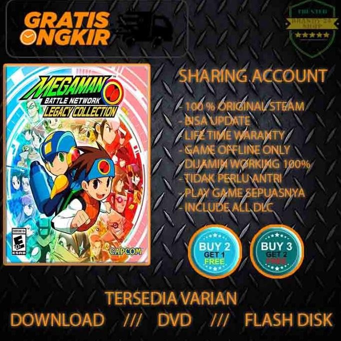 Jual Terbaru MEGA MAN BATTLE NETWORK LEGACY COLLECTION - PC GAME STEAM ...