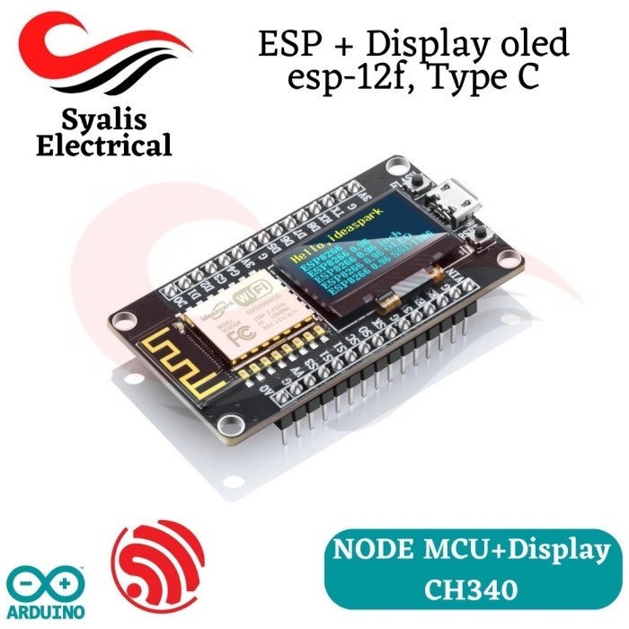 Jual ESP32 ESP8266 NODE MCU DISPLAY OLED 0.96 ARDUINO [SYALIS] | Shopee ...