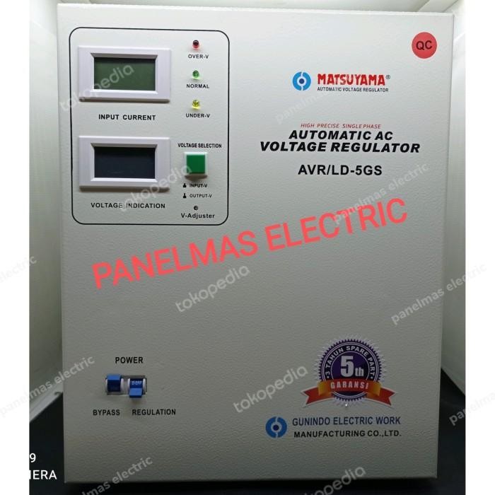 Jual Matsuyama Stabilizer 5000 Va 5Kva / Avr / Stavol / Murah / Ld ...