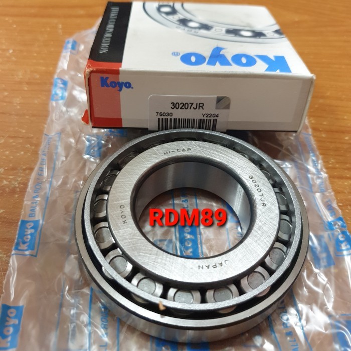 Jual BEARING 30207 JR KOYO BEARING RODA DEPAN LUAR PS100 30207JR KOYO ...