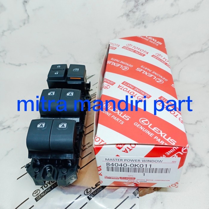 Jual Master Power Window Toyota Inova Reborn Hilux Revo Fortuner Vrz ...