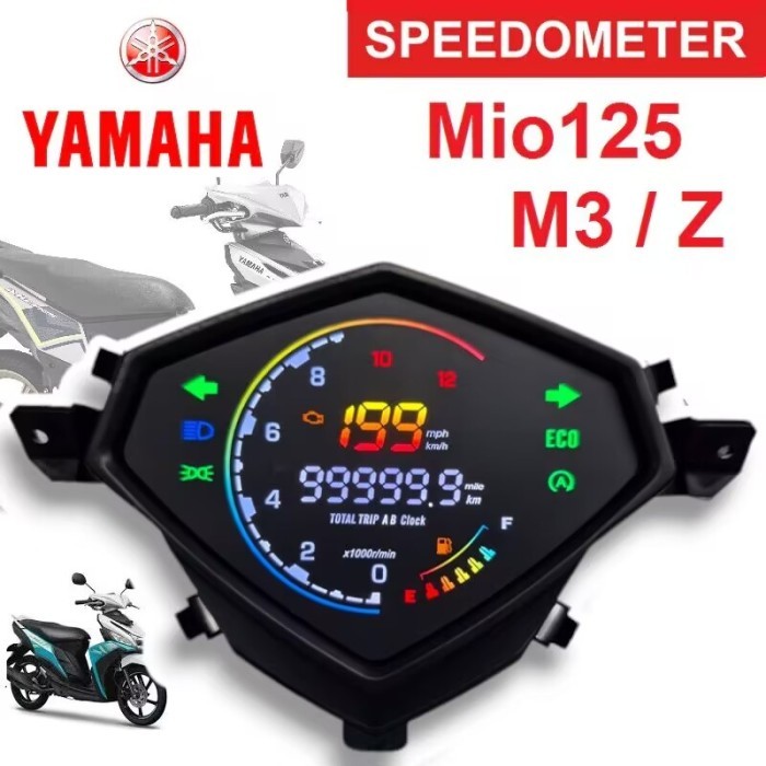 Jual Speedometer Digital LED Yamaha Mio M3 Mio Gear 125 Mio Z PNP ...